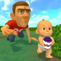 Rainbow Prank : Find Daddy