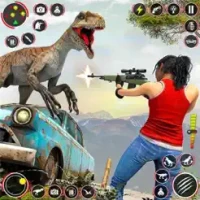 Wild Dinosaur Hunting Gun Game