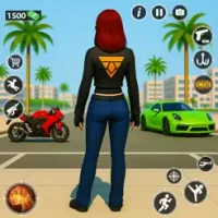 Rope hero Town : Mafia Crime